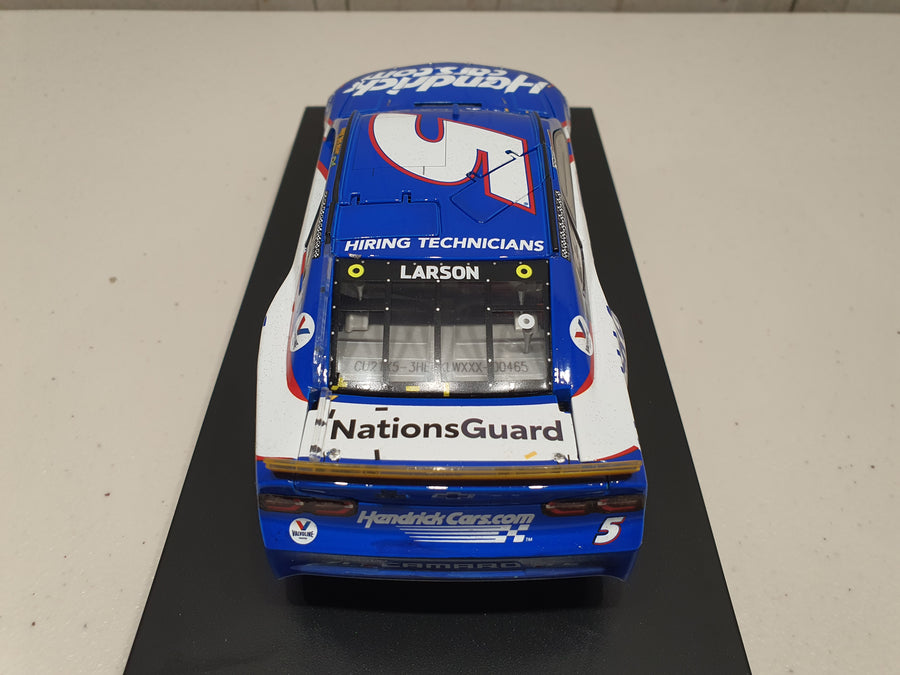 Kyle Larson 2021 Kansas Cup Series Win 1:24 ARC Nascar Diecast