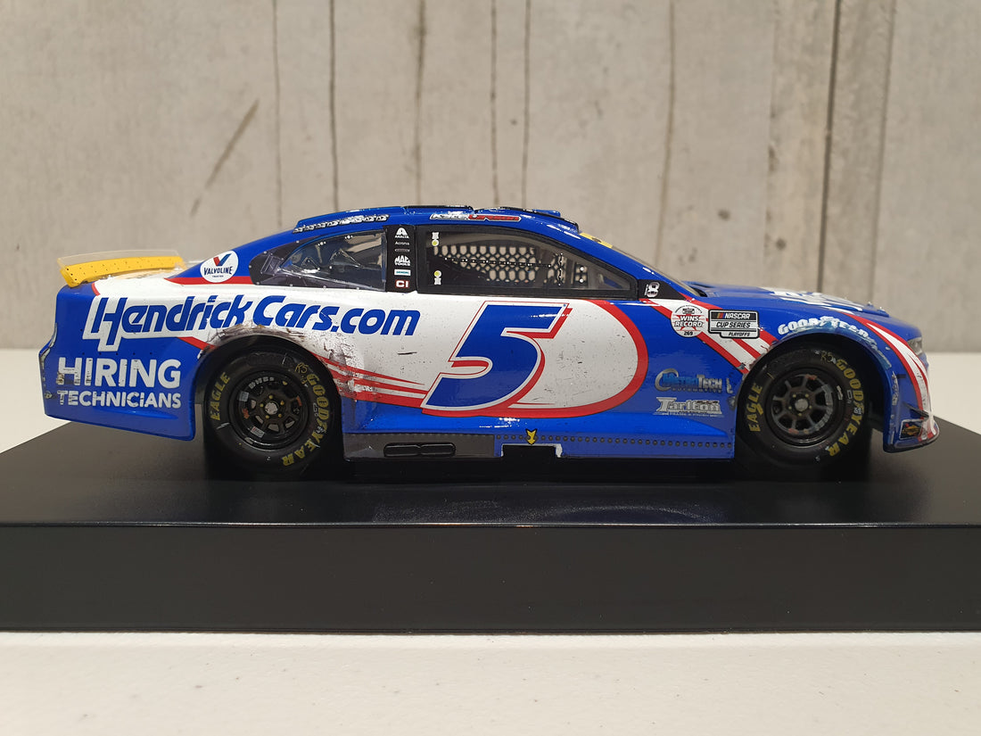 Kyle Larson 2021 Kansas Cup Series Win 1:24 ARC Nascar Diecast