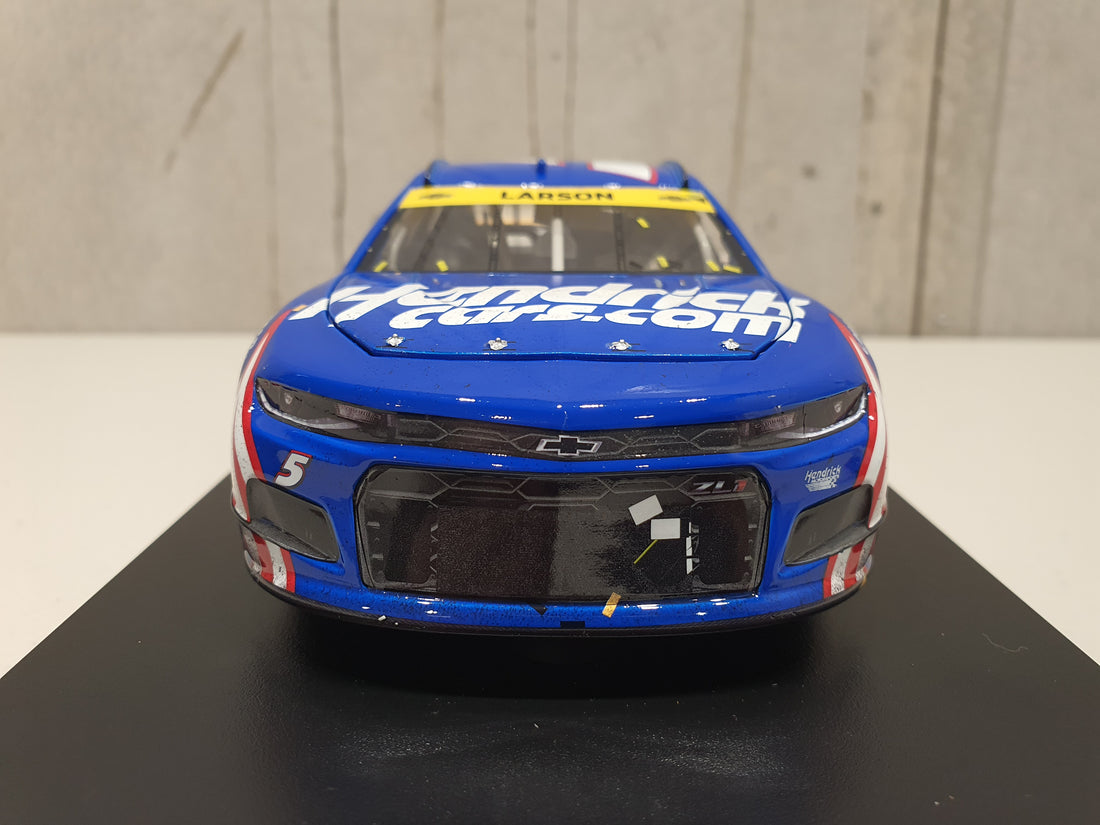 Kyle Larson 2021 Kansas Cup Series Win 1:24 ARC Nascar Diecast