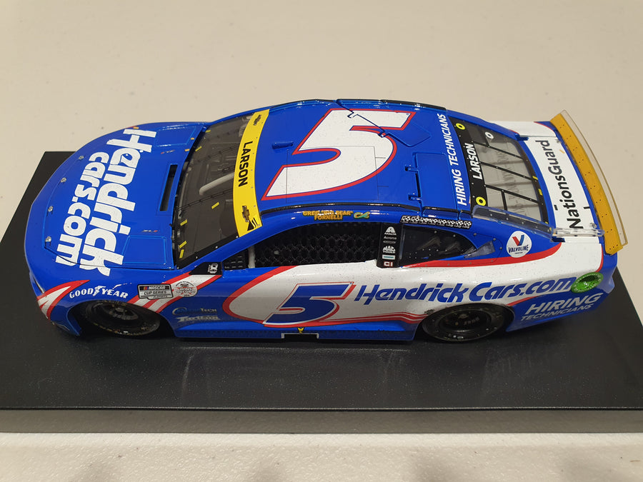 Kyle Larson 2021 Kansas Cup Series Win 1:24 ARC Nascar Diecast