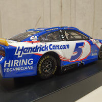 KYLE LARSON 2021 HENDRICKCARS.COM TEXAS RACED WIN 1:24 ELITE DIECAST