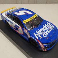 KYLE LARSON 2021 HENDRICKCARS.COM TEXAS RACED WIN 1:24 ELITE DIECAST