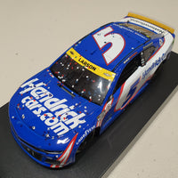 KYLE LARSON 2021 HENDRICKCARS.COM TEXAS RACED WIN 1:24 ELITE DIECAST