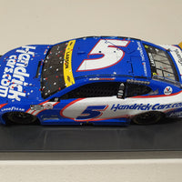 KYLE LARSON 2021 HENDRICKCARS.COM TEXAS RACED WIN 1:24 ELITE DIECAST