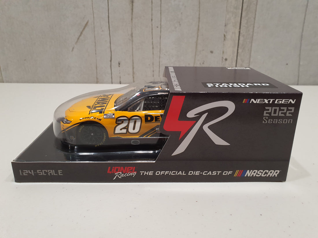 CHRISTOPHER BELL 2022 AUTOGRAPHED DEWALT 1:24 ARC DIECAST MODEL