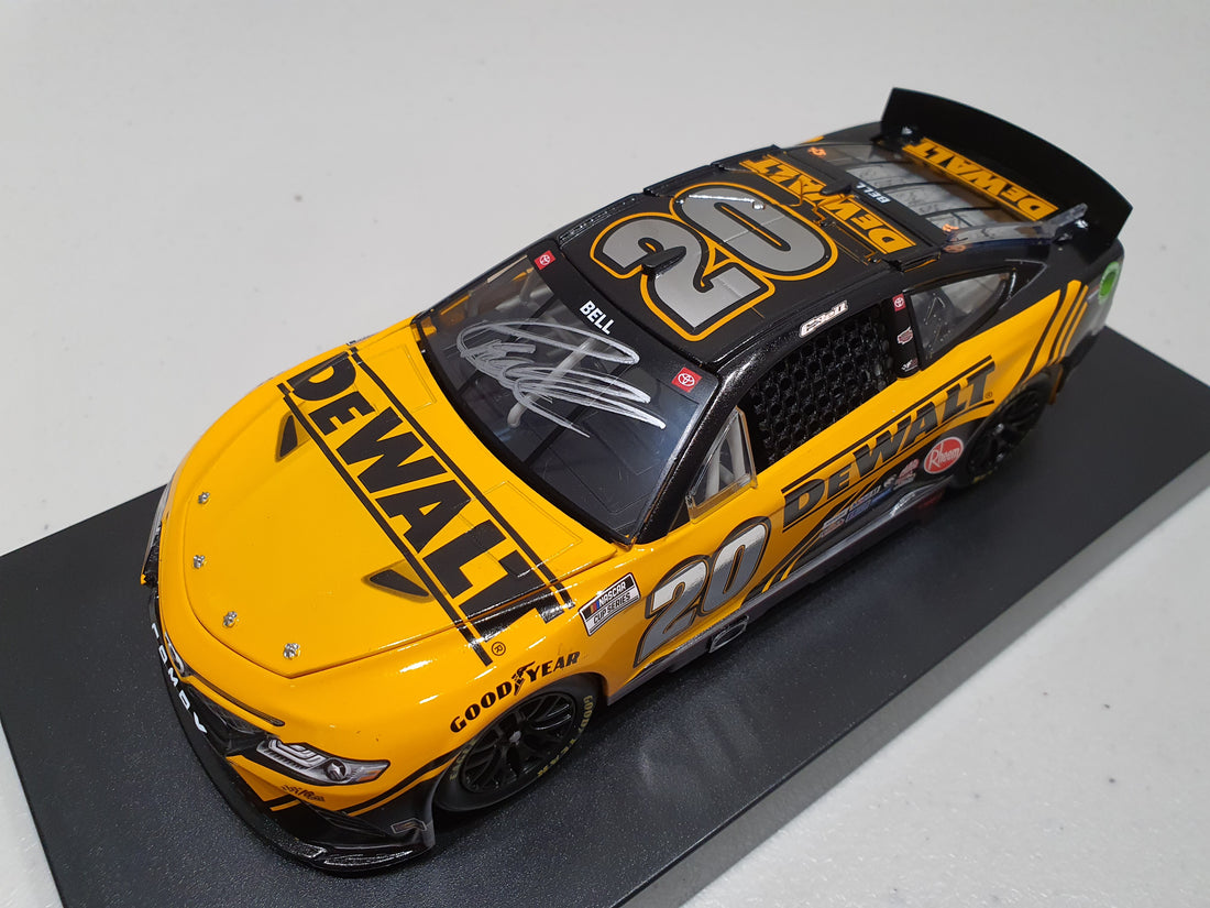 CHRISTOPHER BELL 2022 AUTOGRAPHED DEWALT 1:24 ARC DIECAST MODEL