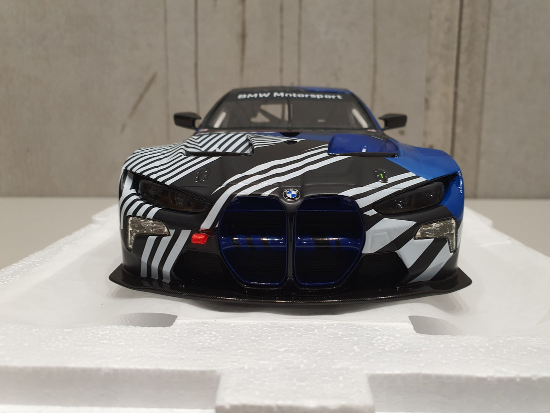 BMW M4 GT3 Test Car ver 1 1:18 Resin Diecast