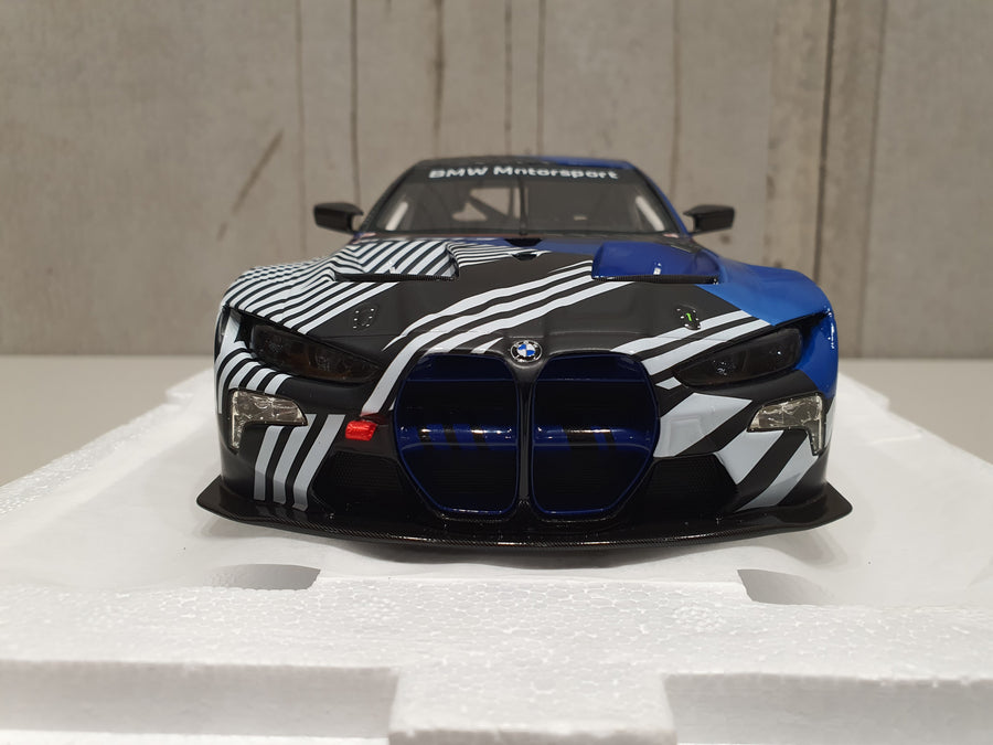 BMW M4 GT3 Test Car ver 1 1:18 Resin Diecast