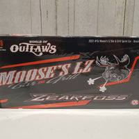 Brock Zearfoss 2022 Moose's LZ Bar & Grill #3z 1:18 Sprint Car Diecast