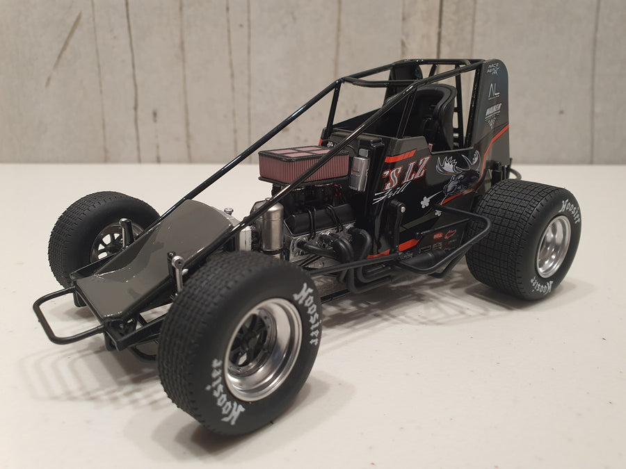 Brock Zearfoss 2022 Moose's LZ Bar & Grill #3z 1:18 Sprint Car Diecast