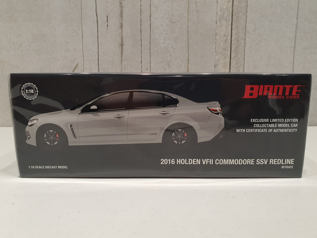 Holden VFII Commodore SSV Redline - Nitrate - 1:18 Diecast Model Car - Biante