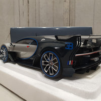 BUGATTI VISION GRAN TURISMO (SILVER/BLUE CARBON) 1:18 - AUTOART