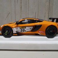 McLAREN 650S GT3 BATHURST 12 HOUR WINNER 2016 S.VAN GISBERGEN/A.PARENTE/J.WEBB 1:18 SCALE - AUTOART