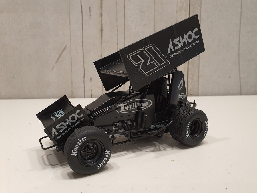 Chase Elliott 2022 Ashoc 1:18 Sprint Car Diecast