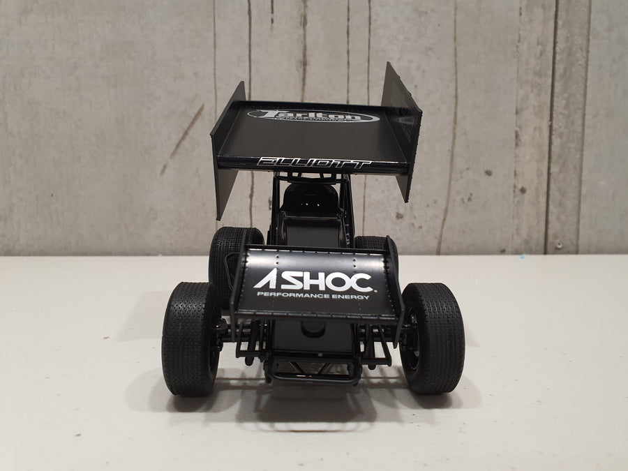 Chase Elliott 2022 Ashoc 1:18 Sprint Car Diecast