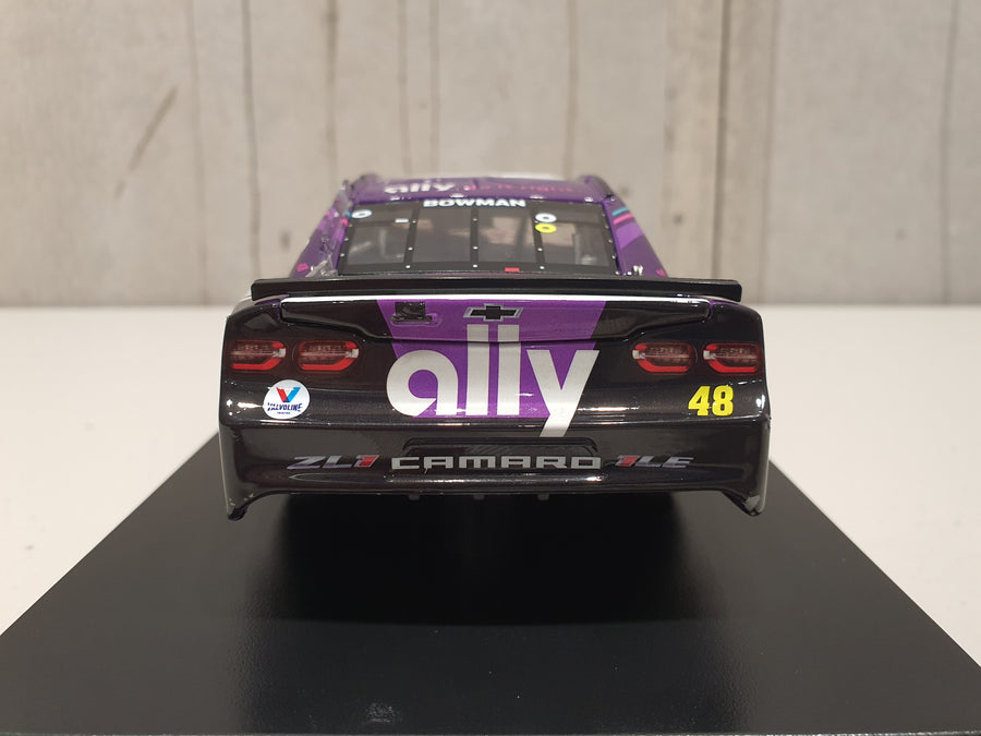 ALEX BOWMAN 2021 ALLY MARTINSVILLE RACED WIN 1:24 ELITE DIECAST