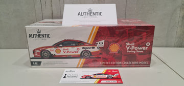 Scott McLaughlin 1:12 Shell V-Power Racing Team #17 Ford Mustang GT Supercar - 2020 Championship Winner