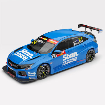 *PRE-ORDER* 1:18 Stan Sport Wall Racing #24 Honda Civic Type R TCR - 2022 TCR Australia Phillip Island Race 2 & 3 Winner - Resin Model - AUTHENTIC COLLECTABLES