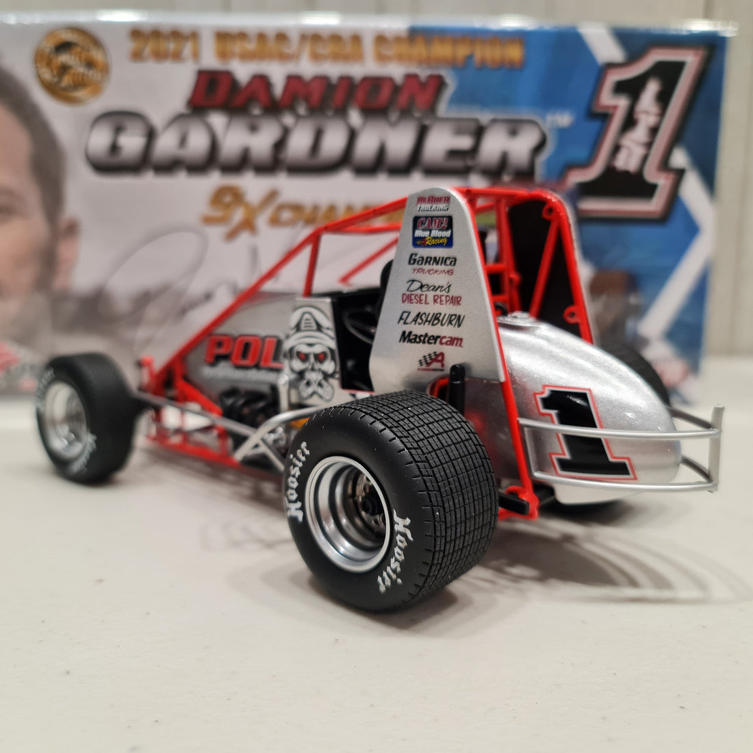 DAMION GARDNER #1 PERFORMANCE ONLINE SPRINT CAR 1:18 DIECAST MODEL - ACME - RRP $225  NOW  $200