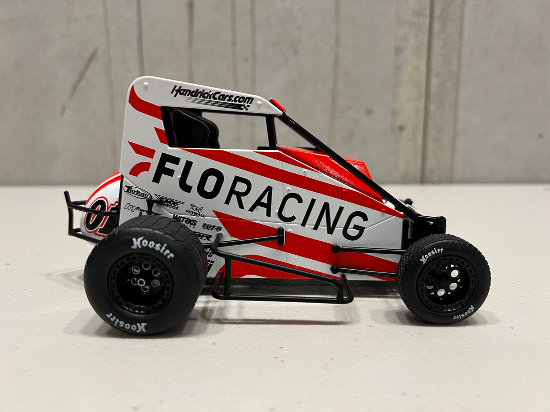 Kyle Larson 2022 FloRacing Chili Bowl 1:18 Midget Diecast