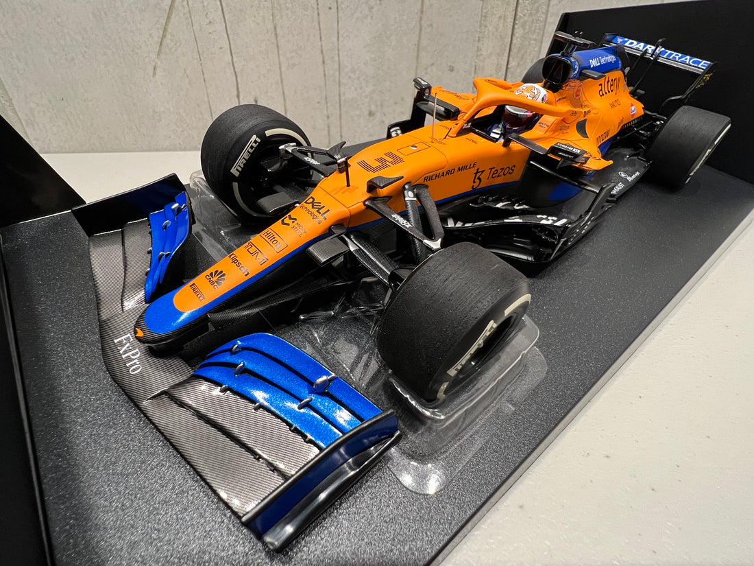 Mclaren F1 Team - Daniel Ricciardo - Winner Italian GP 2021 - 1:18 Scale Diecast Model Car