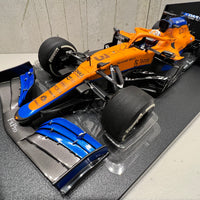 Mclaren F1 Team - Daniel Ricciardo - Winner Italian GP 2021 - 1:18 Scale Diecast Model Car