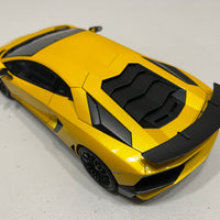 LAMBORGHINI AVENTADOR LP750-4 SV (NEW GIALLO ORION/METALLIC YELLOW) 1:18 - AUTOART