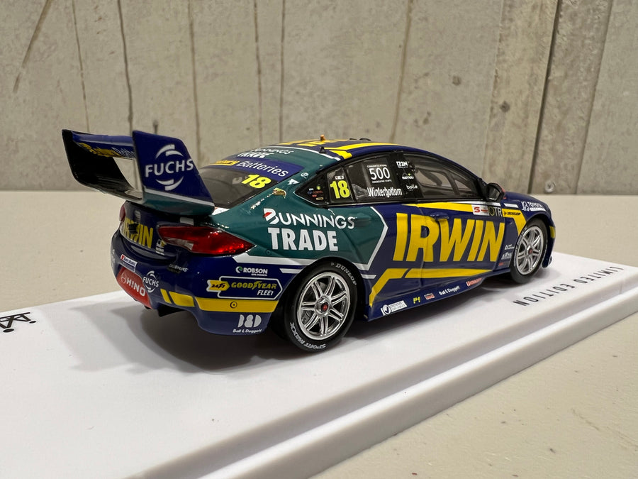 Mark Winterbottom (500th Consecutive Race Start) 1:43 IRWIN Racing #18 Holden ZB Commodore - 2021 OTR SuperSprint At The Bend