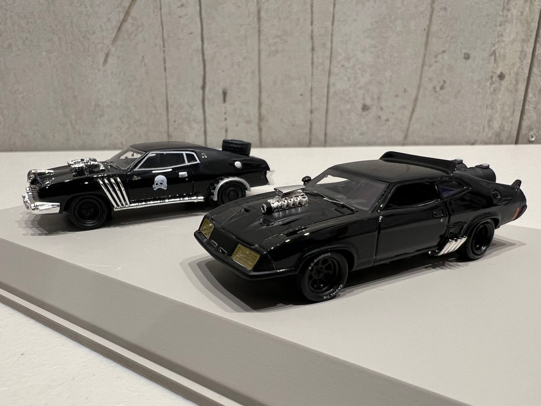 Mad Max Interceptor 2 and Villians Landau Twin Set - 1:64 Scale - ACE