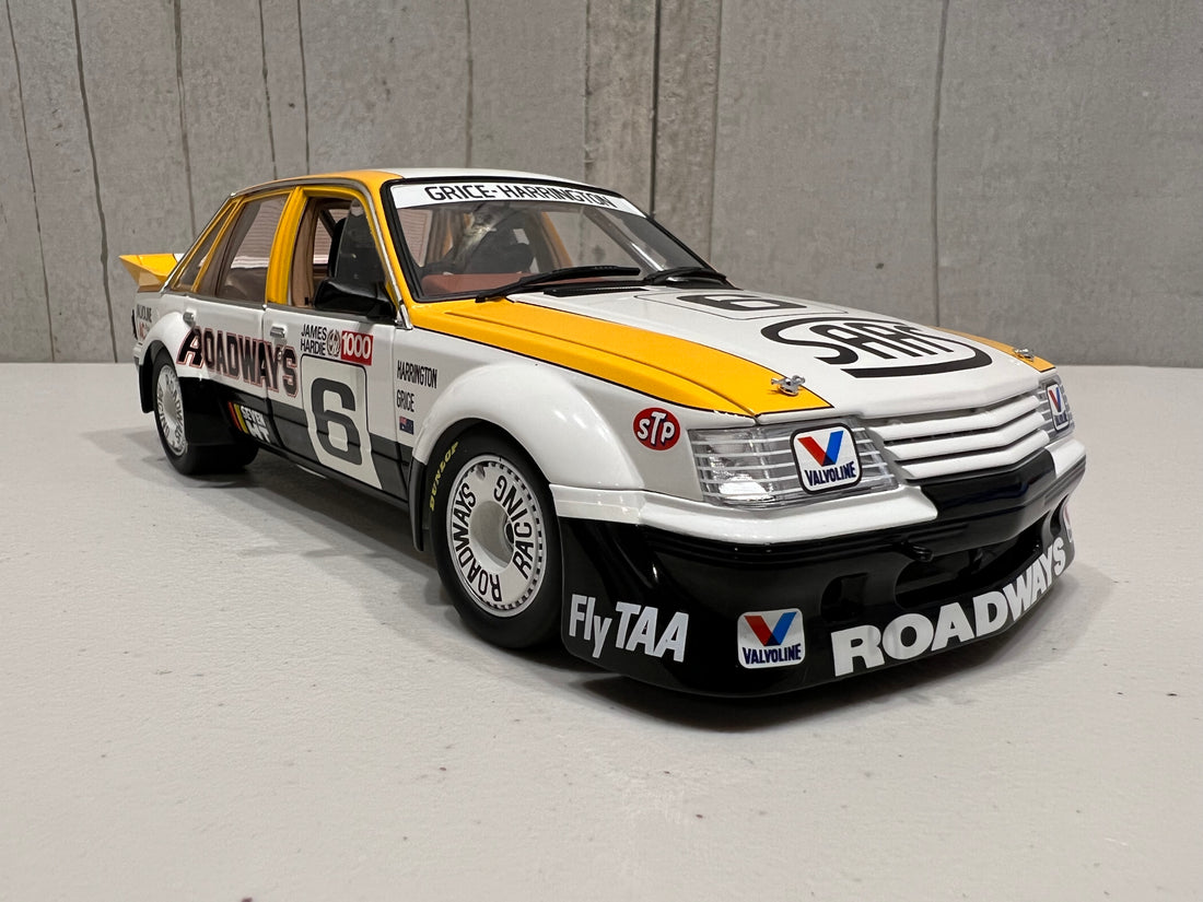 1984 BATHURST LAST OF THE BIG BANGERS! HOLDEN VK COMMODORE 1:18 DIECAST