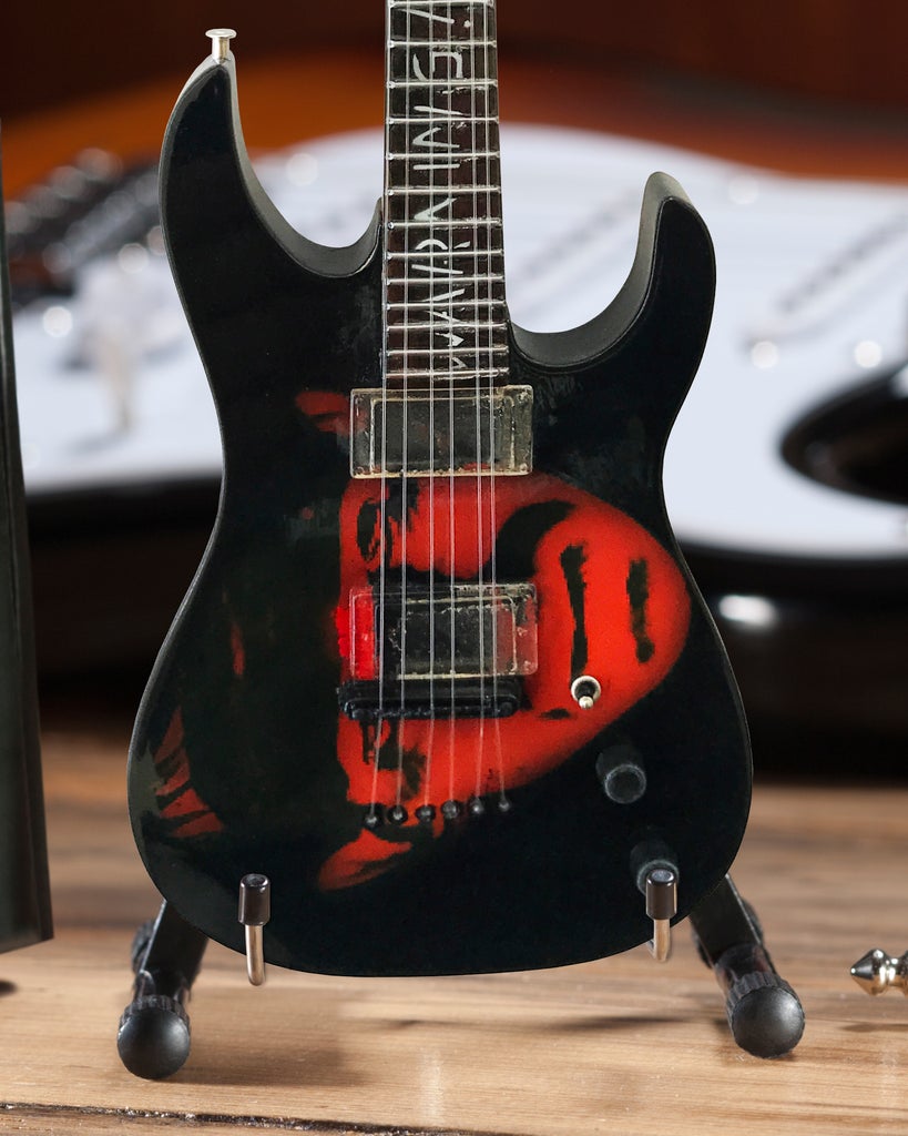 Kirk Hammett Metallica ”Frankenstein” Miniature Guitar Replica Collectible