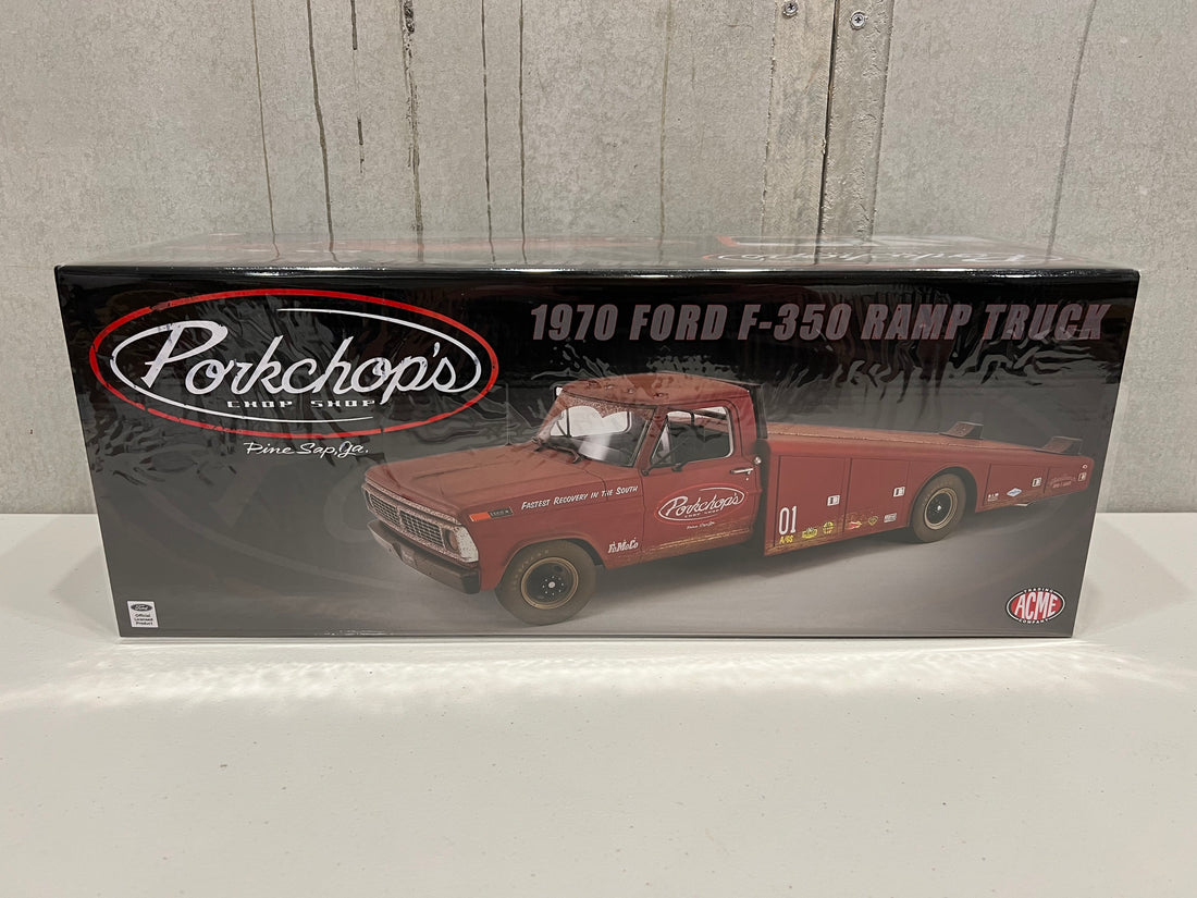 1:18 Ramp Truck Ford F-350 - Porkchop's Chop Shop