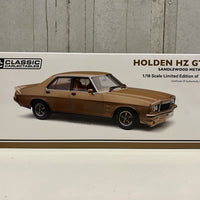 HOLDEN HZ GTS SANDLEWOOD METALLIC 1:18 - Classic Carlectables