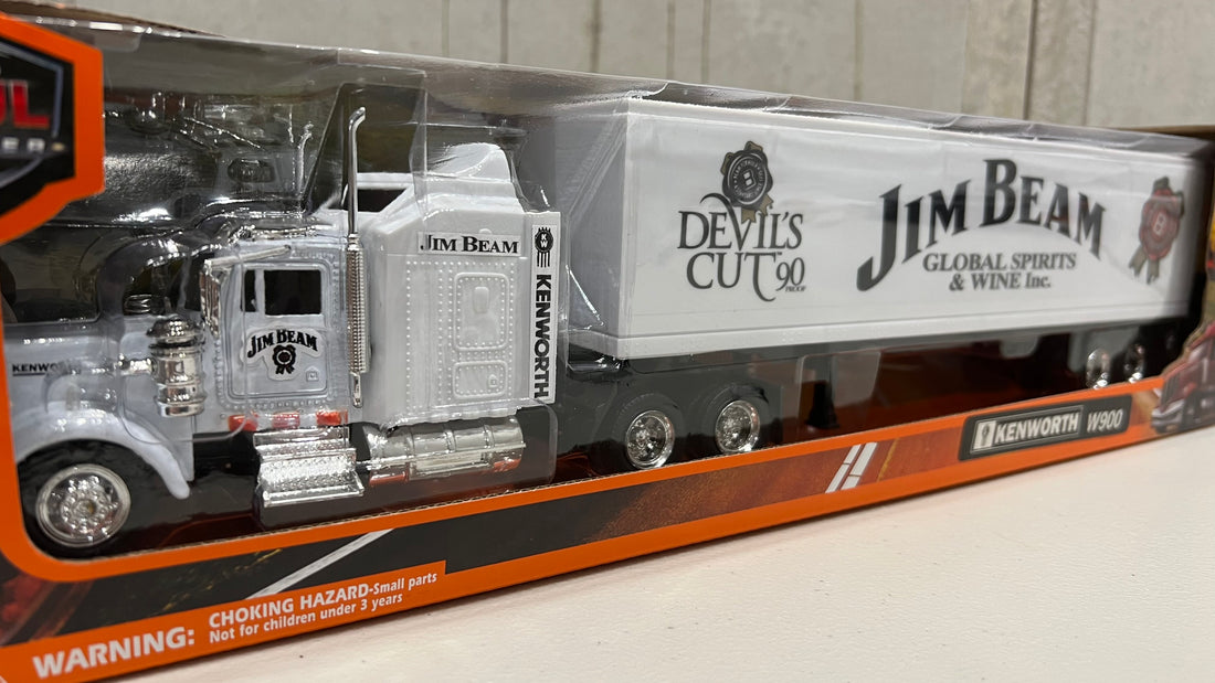 JIM BEAM - DEVILS'S CUT - KENWORTH W900 - 1:43 SCALE MODEL