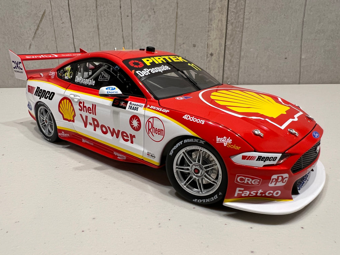 Shell V-Power Racing Team #11 Ford Mustang GT - 2022 Repco Supercars Championship Season - Anton De Pasquale - 1:18 Scale Diecast Model - AUTHENTIC COLLECTABLES - RRP $250 NOW $200