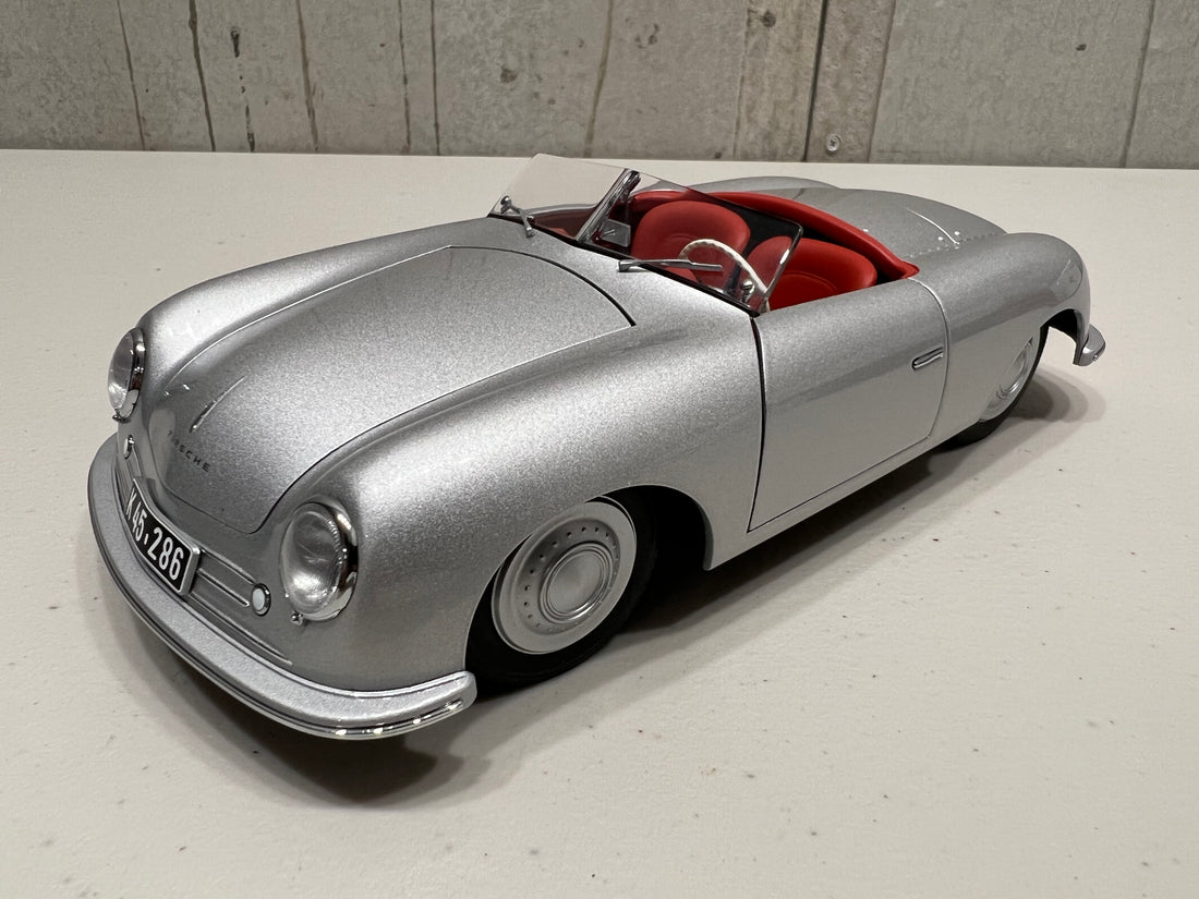 PORSCHE 356 NUMBER 1 (SILVER) 1:18 SCALE MODEL - AUTOART