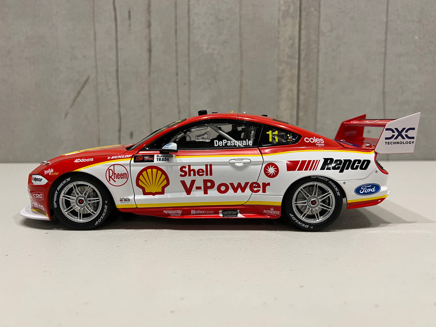 Shell V-Power Racing Team #11 Ford Mustang GT - 2022 Repco Supercars Championship Season - Anton De Pasquale - 1:18 Scale Diecast Model - AUTHENTIC COLLECTABLES - RRP $250 NOW $200