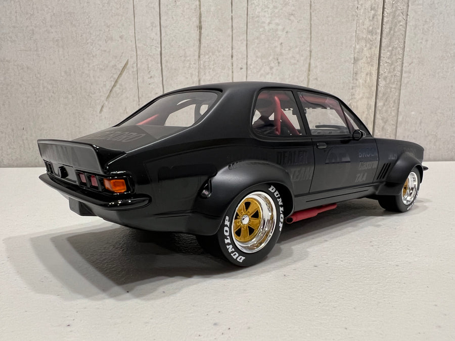 ECLIPSE TORANA SATIN BLACK BROCK TRIBUTE MARLBORO TORANA - 1:18 SCALE MODEL - 1 OF 324 - ACE