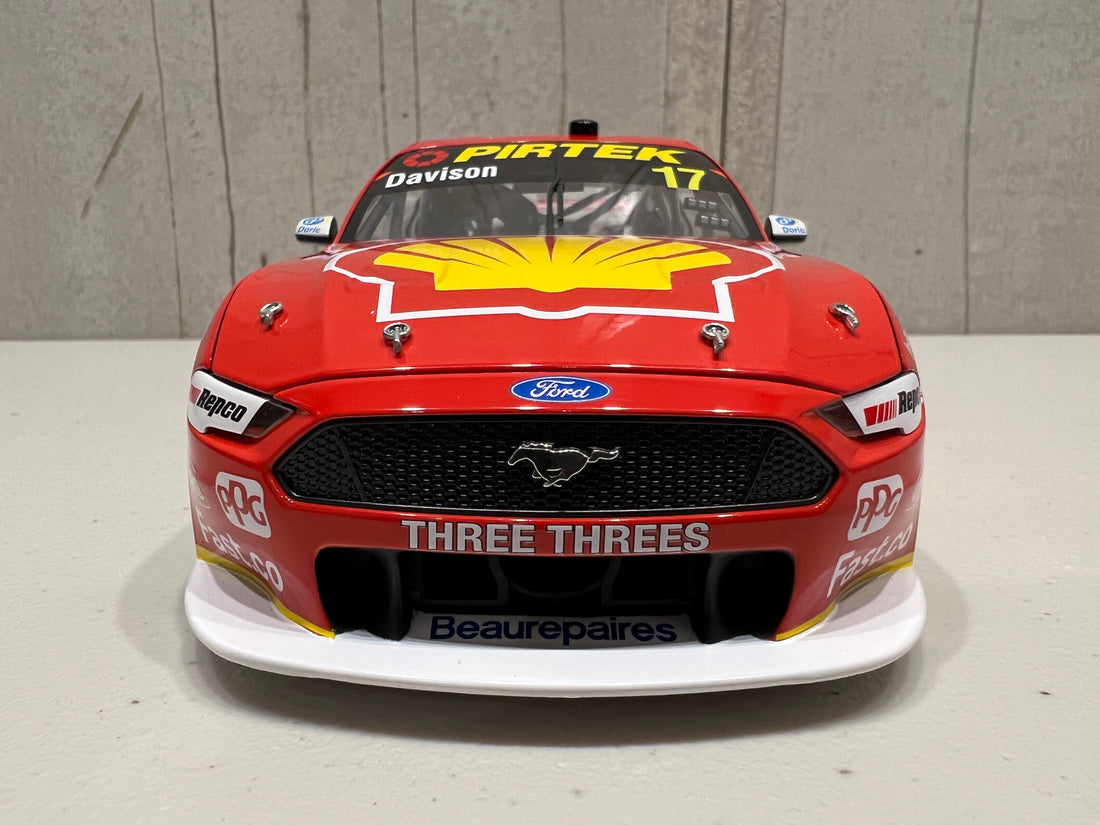 Shell V-Power Racing Team #17 Ford Mustang GT - 2022 Perth SuperNight Race 11 Winner - Will Davison - 1:18 Scale Diecast Model - Authentic Collectables RRP $250 NOW $200