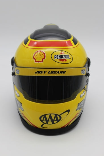 Joey Logano 2022 2x Cup Series Champion MINI Replica Helmet - 1:2 Scale