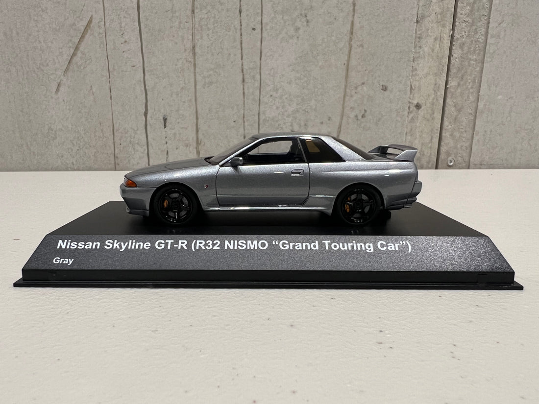 Nissan Skyline GT-R R32 NISMO Grand Touring Car (Grey) - 1:43 