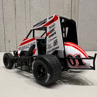 Kyle Larson 2022 FloRacing Chili Bowl 1:18 Midget Diecast