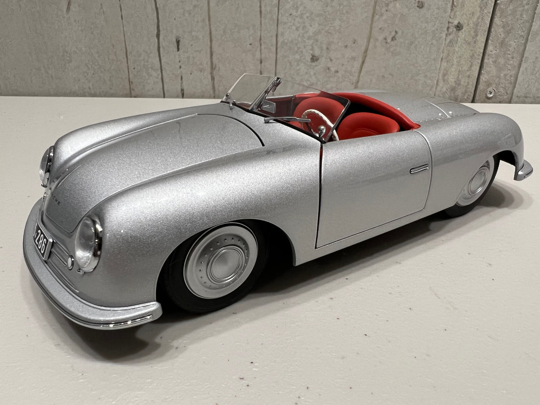 PORSCHE 356 NUMBER 1 (SILVER) 1:18 SCALE MODEL - AUTOART