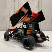 #1 SWI EARTHWORKS SPRINT CAR - JAMIE VEAL 1:18 DIECAST MODEL