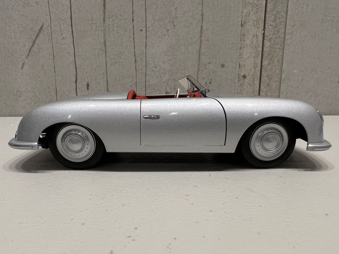 PORSCHE 356 NUMBER 1 (SILVER) 1:18 SCALE MODEL - AUTOART