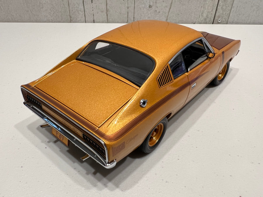 VALIANT CHARGER E49 50TH ANNIVERSARY GOLD LIVERY 1:18 DIECAST MODEL