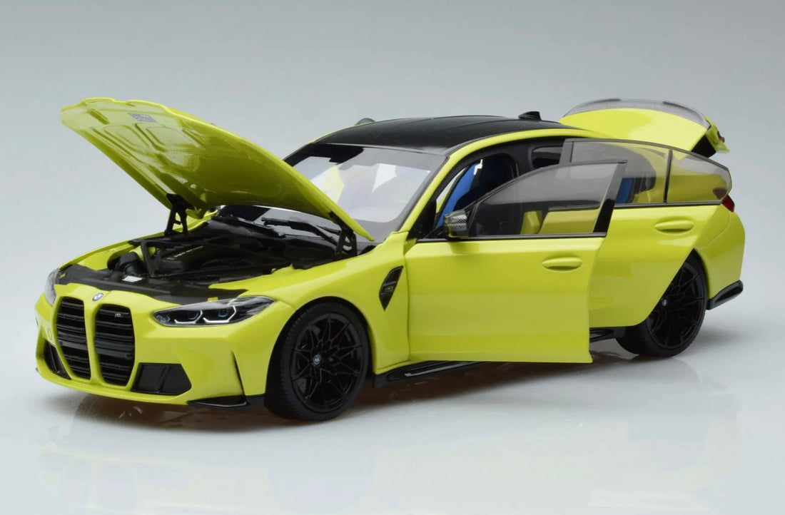 *PRE-ORDER* BWM M3 - 2020 - YELLOW METALLIC - 1:18 DIECAST MODEL - MINICHAMPS