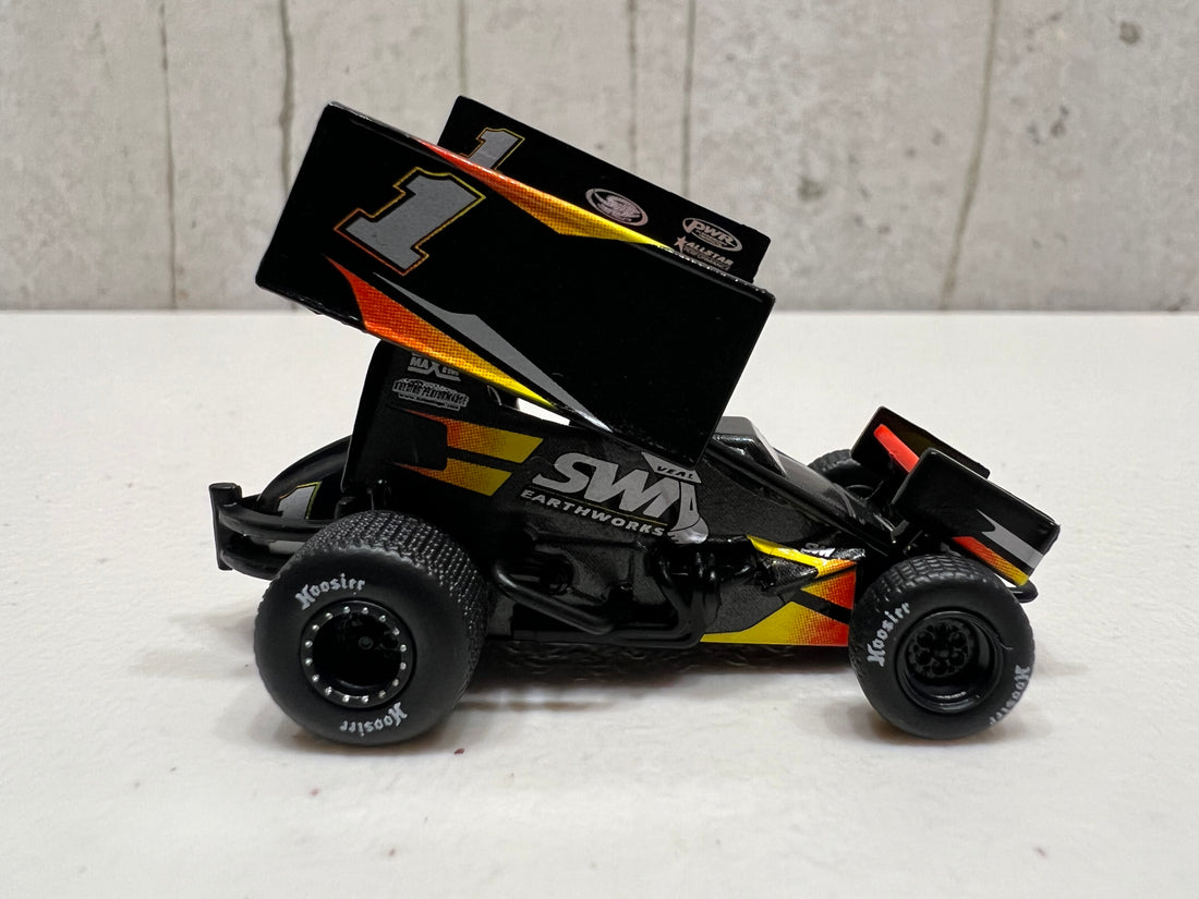 Jamie Veal 2022 1 SWI Earthworks 1 64 Sprint Car Diecast Elite