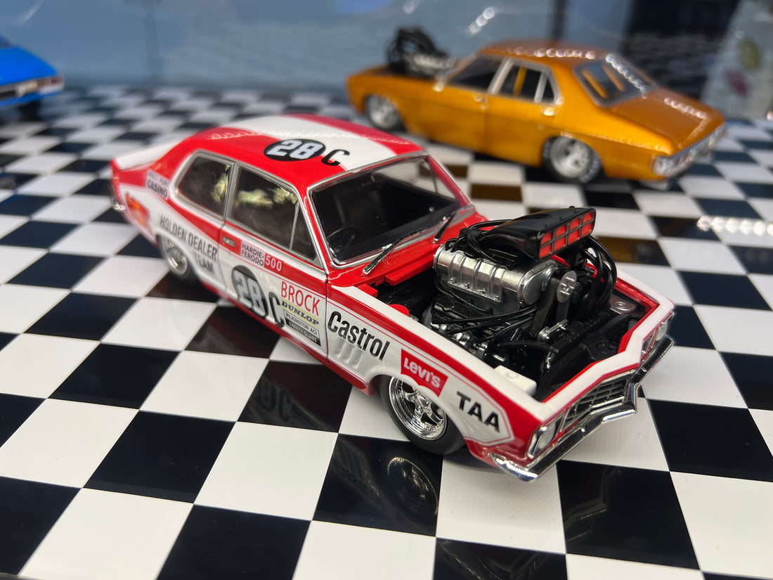 XU-1 PETER BROCK #28C BLOWN TORANA - 1:24 SCALE DIECAST MODEL