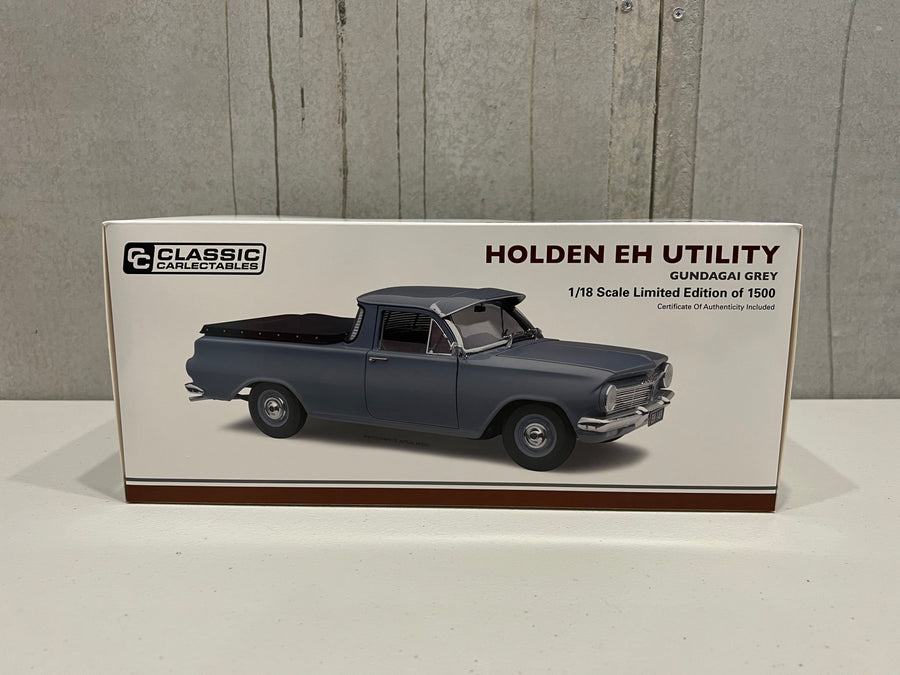 HOLDEN EH UTILITY GUNDAGAI GRAY 1:18 DIECAST - Classic Carlectables - RRP $299  NOW  $269